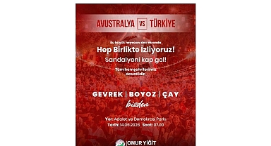Balçova’da Milli Heyecan Dev Ekrana Taşınıyor