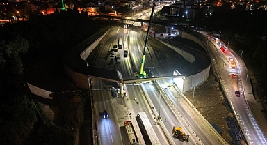 Başiskele Koridor Projesi’nde 9 köprünün montajı bitti