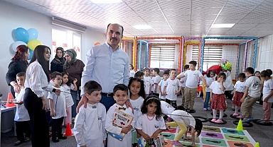  Başkan Altay Bisiklet Bilinci Eğitimi Alan Anaokulu Öğrencileriyle Buluştu