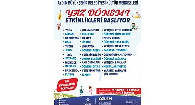Başkan Çerçioğlu ile Aydınlı Çocuklar Yaz Tatilinde Eğlenirken Öğrenecek