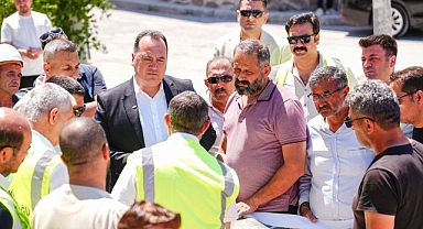 Başkan Dutlulu İnceledi: Akgedik TOKİ 2. Etap’ta Altyapı Hamlesi