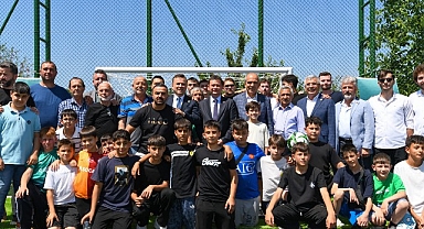 Başkan Erkan Aydın Osmangazi’yi Spor Tesisleriyle Donatıyor