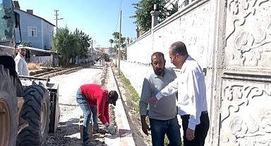 Başkan Mehmet Aydın Mahallelerde Devam Eden Çalışmaları Yerinde İnceledi