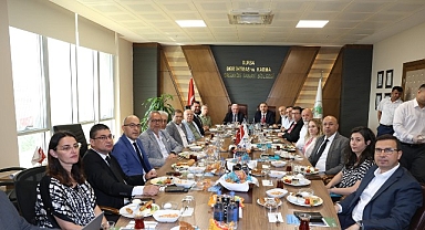 Başkan Şadi Özdemir sanayicilerle buluştu