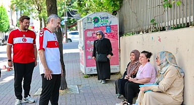 Başkan Vekili İbrahim Akın, YKS günü aileleri yalnız bırakmadı
