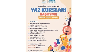Başkan Yetişkin; “Seferihisar’da önceliğimiz çocuklarımız”