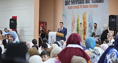 Bayraklı’nın Üreten Kadınları Eserlerini Sergiledi