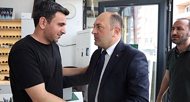 Belediye Başkanı Selçuk Yıldız’dan 1 Haziran Optisyen ve Gözlükçüler Günü'nde Anlamlı Ziyaret
