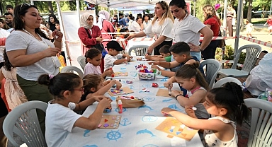Bornova’da çocukların yaz coşkusu Büyükpark’tan taştı