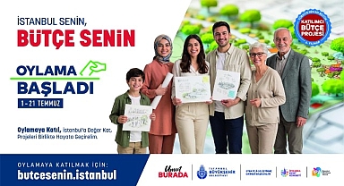 Bütçem İstanbul Oylamaları 1 Temmuz’da Başlıyor