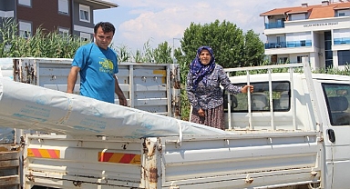 Büyükşehir’den Gazipaşalı üreticilere naylon desteği