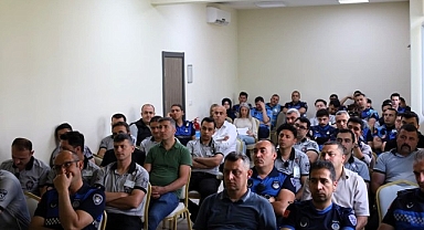 Büyükşehir Zabıtası’na olay yeri yönetimi eğitimi