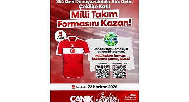 Canik Belediyesi Yine Alkışları Topladı: Atık Getirene Milli Takım Forması Hediye