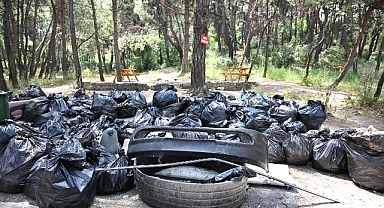 Çiftlik Park Mesire Alanı’nda Çevre İçin El Ele Verildi