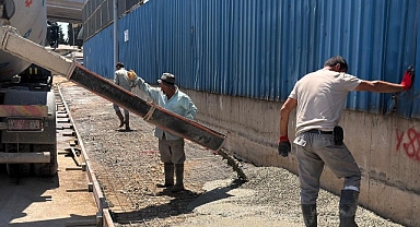 Darıca Dutluk Sokak’ta üstyapı son sürat ilerliyor