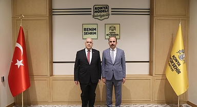 Filistin’in Ankara Büyükelçisi Ebu Ceyş Başkan Altay’ı Ziyaret Etti