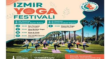 İzmir Yoga Festivali için iki günlük renkli program