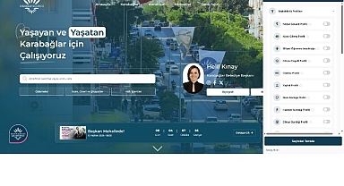 Karabağlar Belediyesi’nin Yeni Web Sitesi Hizmete Açıldı