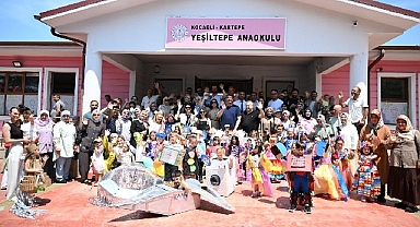 Kartepe'de Çevre Haftasına Miniklerden Renkli Dokunuş