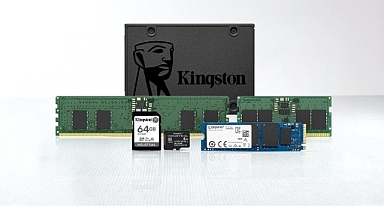 Kingston Yeni Nesil Uygulamalar için Design-In Bellek, Endüstriyel SSD ve Gömülü Çözüm Portföyünü Öne Çıkarıyor