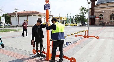 Konya Büyükşehir, Avrupa Bisiklet Başkenti Konya’da E-Skuter Park Noktalarını Hizmete Sundu