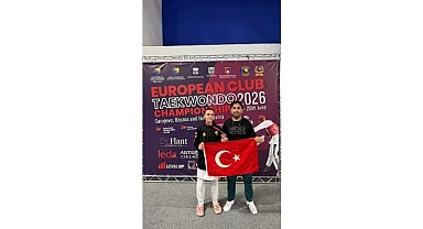 Konya Büyükşehir Belediyesporlu Emine Rana Adıgüzel Avrupa Üçüncüsü Oldu