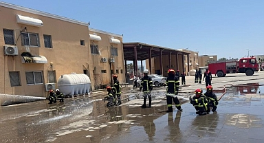 Konya Büyükşehir, Cibutili İtfaiyecilere İleri Seviye İtfaiye Eğitimi Verdi