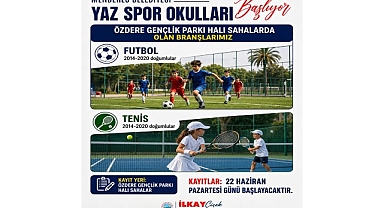 Menderes’te Yaz Spor Okulları Başlıyor