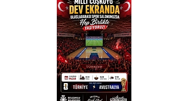 Milli Maç Heyecanı Selçuklu’da Dev Ekranda Yaşanacak