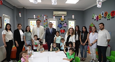 Nilüfer Belediyesi çocukların süt tüketimini destekliyor