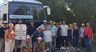 Tarihin izinde bir gün: Emeklilerden Seferihisar gezisine tam not