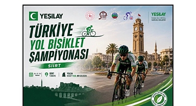 Türkiye Yol Bisikleti Şampiyonası'nda Gözler Siirt'e Çevrildi
