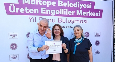 Üreten Engelliler Merkezi yeni mezunlarını verdi