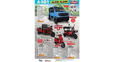 16 Temmuz’da A101’de Elektrikli Araç Dikkat Çekiyor