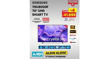 9 Temmuz’da A101’de Elektrikli Mobilite Dikkat Çekiyor