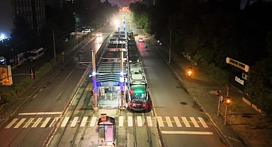 Akçaray’da çift dizi tramvayla yeni ulaşım dönemi 