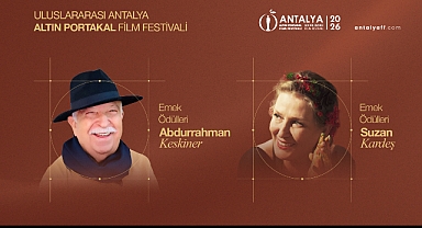 Altın Portakal’da Sinema Emek Ödülleri Abdurrahman Keskiner ve Suzan Kardeş’e Verilecek!