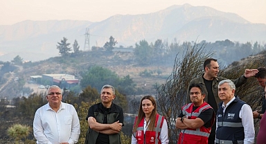 Antalya Büyükşehir ekipleri orman yangınlarını söndürme çalışmalarına seferber oldu