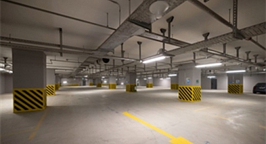 Araçlar otoparka, yolcular metroya