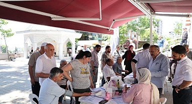 Bağcılar’da camilerde sağlık taraması yapıldı