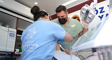 Başkan Çerçioğlu Ağız ve Diş Sağlığı Hizmetlerini Efeler, Didim ve İncirliova'da Vatandaşlarla Buluşturdu