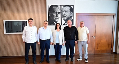Başkan Çerçioğlu'na Nazilli Şoförler ve Otomobilciler Odası'ndan Ziyaret