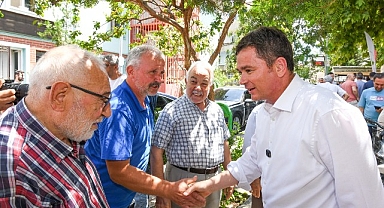 Başkan Erkan Aydın Başaran Mahallesi'nde Vatandaşlarla Buluştu