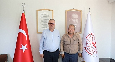 Başkan Ertaş muhtarları tek tek ziyaret etti
