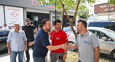 Başkan Eşki’den 3. Sanayi Sitesi’ne ziyaret
