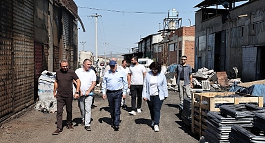 Başkan Şadi Özdemir mahallelerdeki sorunları yerinde inceledi