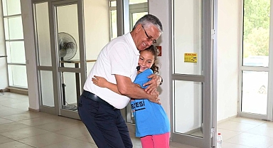 Başkan Topaloğlu’ndan sporculara moral ziyareti