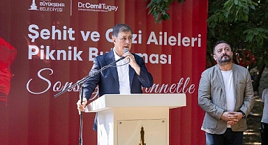 Başkan Tugay, şehit aileleri ve gazilerle buluştu