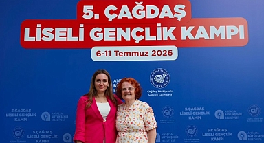 Başkan Vekili Özdemir 5. Çağdaş Liseli Gençlik Kampını ziyaret etti
