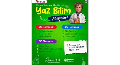 Bornova'da Yaz Tatili bilimle renkleniyor